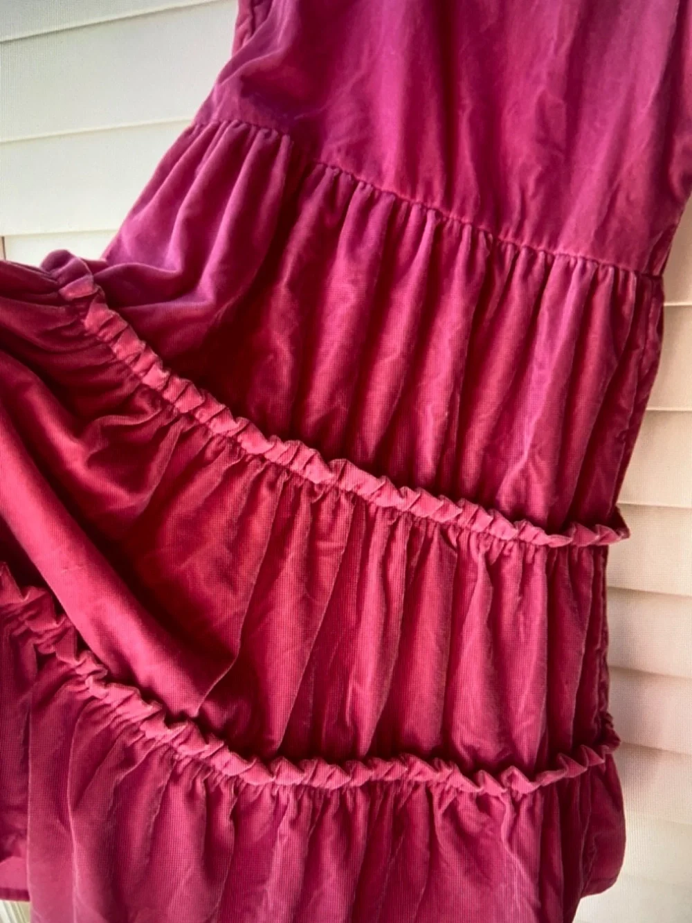 Like new Janie and Jack Girls Pink Velvet Dress Sz 10 Excellent! Like new! Party